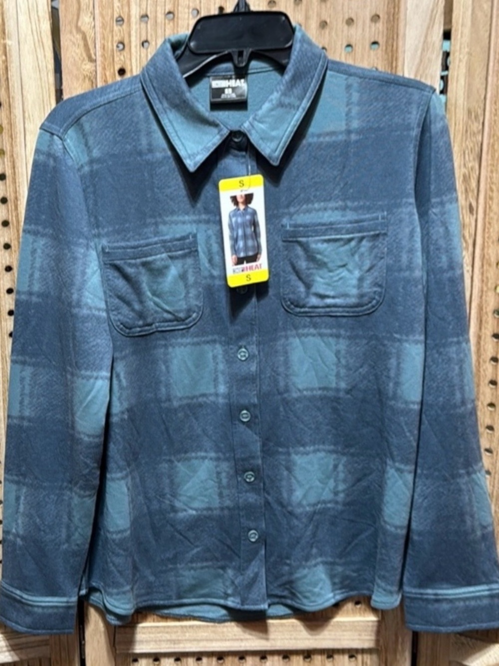 32 Degrees Womens' Cozy Flannel Shirt nwt